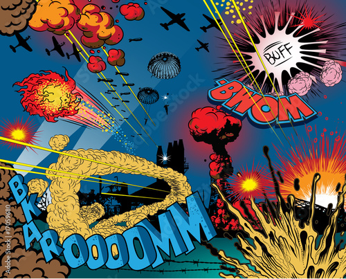 Comic book - war