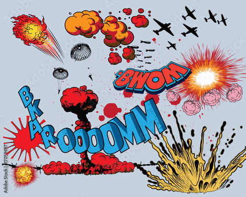 Comic book - war