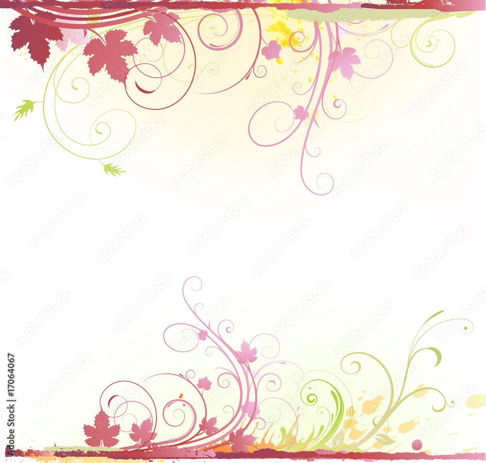 Floral Decorative background