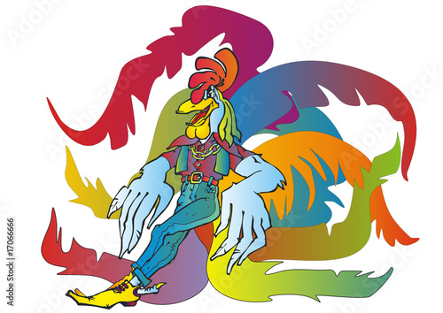 cock in color