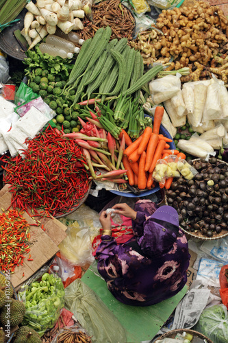 Pasar Siti Khadijah, Kelantan, Malaysia.. photo