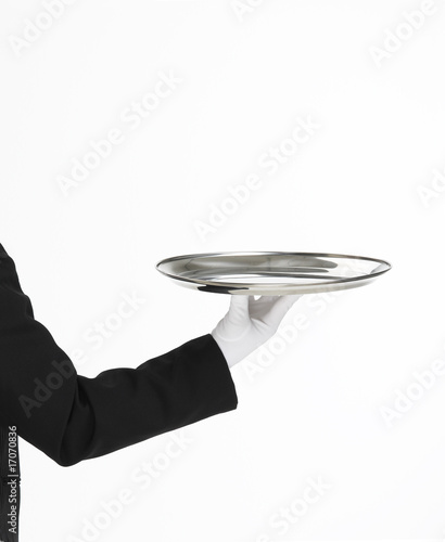 butler diener service tablett