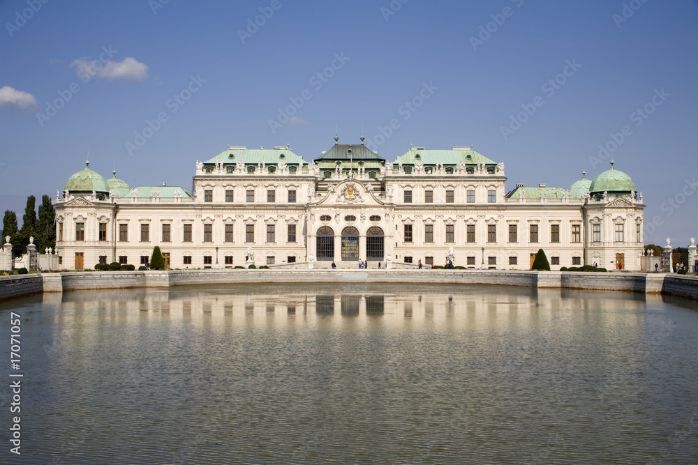 belvedere palace - vienna