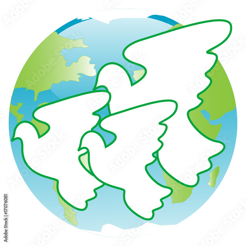 dove on planet