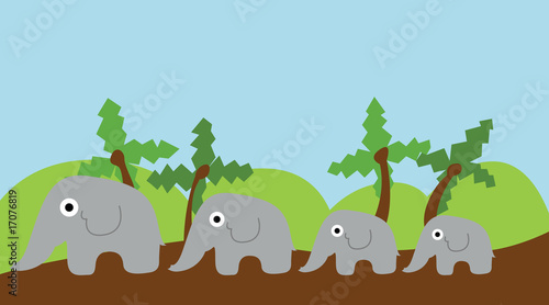 Elephant family