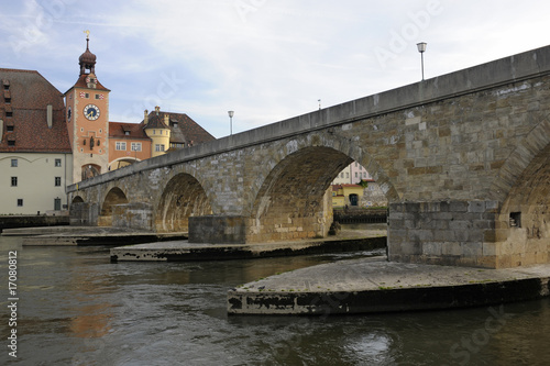 Regensburg Altstadt steinerne Brücke