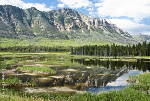 Lake along Chief Joseph Scenic Byway
