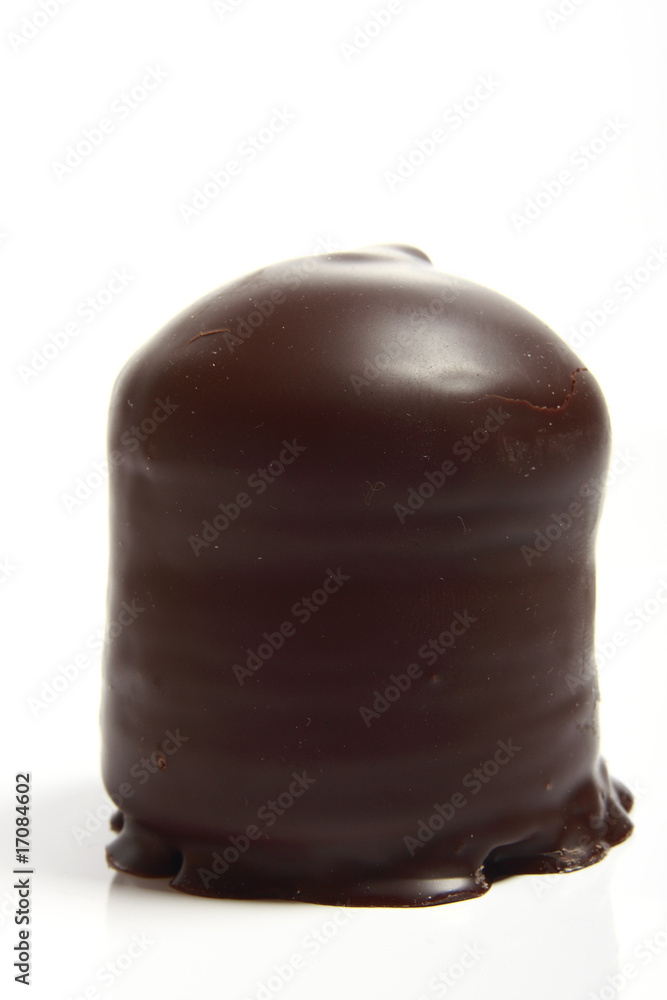 Chocolate covered meringue confection Chocolate covered meringue confection