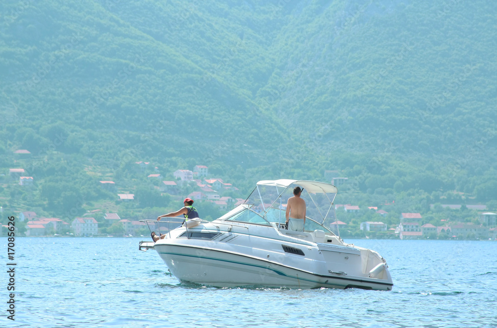 Obraz premium Power boat