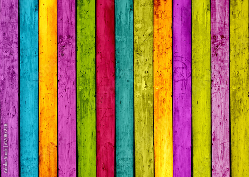 Colorful Wood Background. Please visit my portfolio for more.