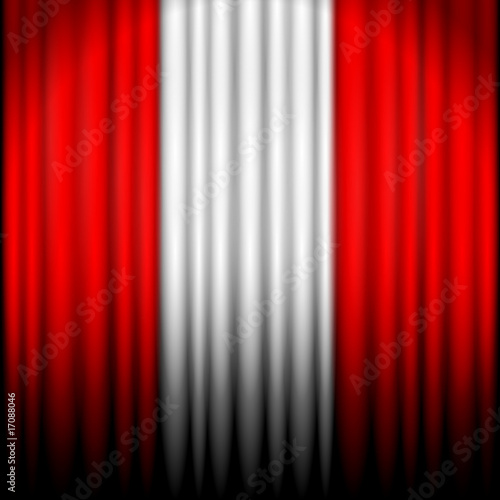 vorhang österreich rot-weiss-weiss
