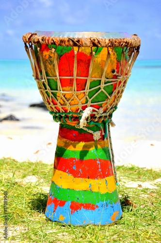 Djembe color photo