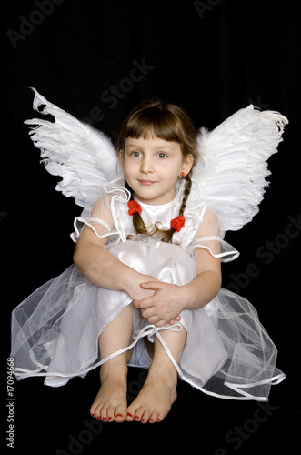 Cuadro en lienzo little angel