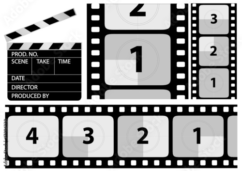 vector film countdown