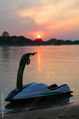 End of summer scene in Lignano (2) photo