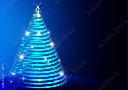 sapin bleu