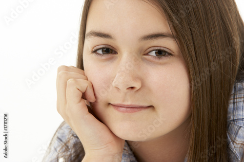 Portrait Of Smiling Young Girl