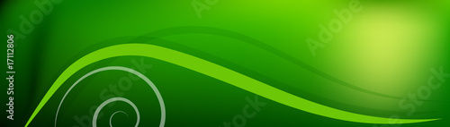 Green banner