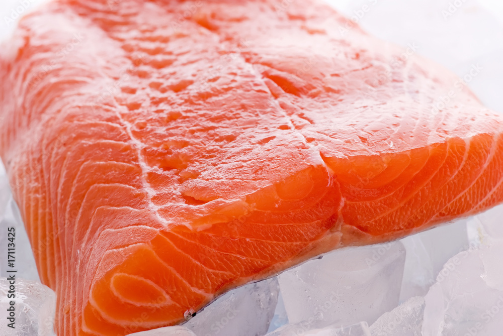 Lachs auf Eis Lachs auf Eis