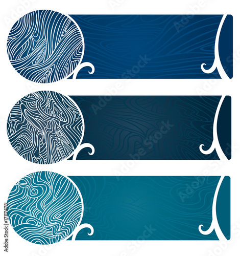 Water Swirls Banner Too