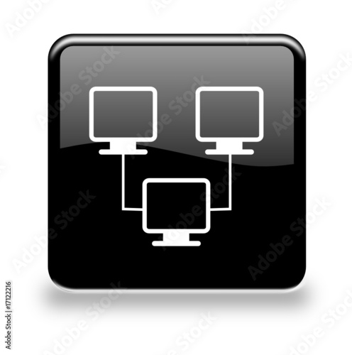 Button Network black