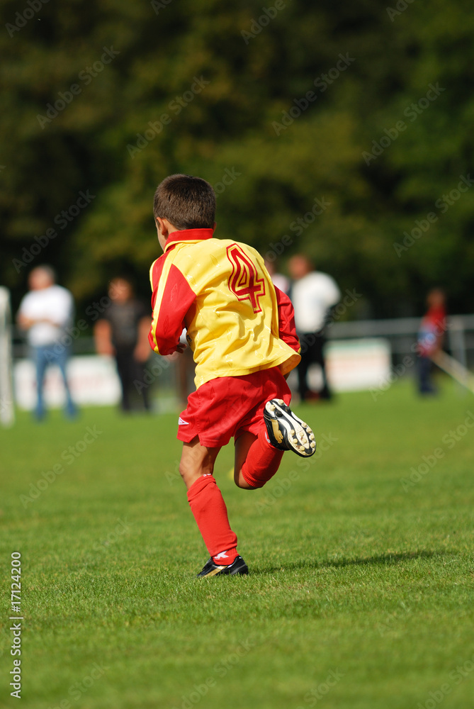 footballer de course