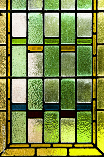 Colorful stained glass