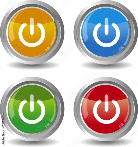 bouton mise en route