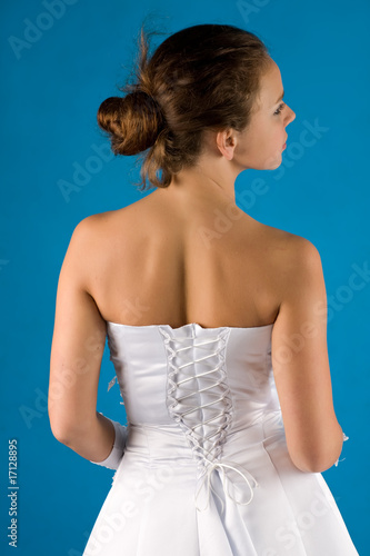 Back of the bride