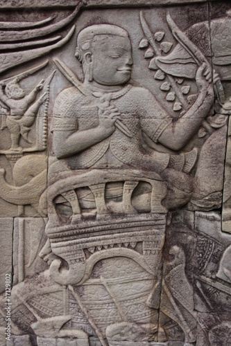 bas-reliefs,char royal