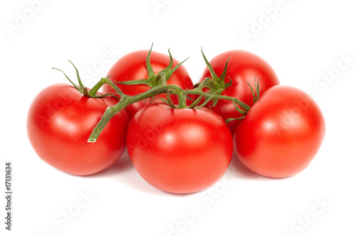 Vine ripe tomatoes.