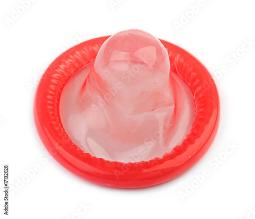 red condom