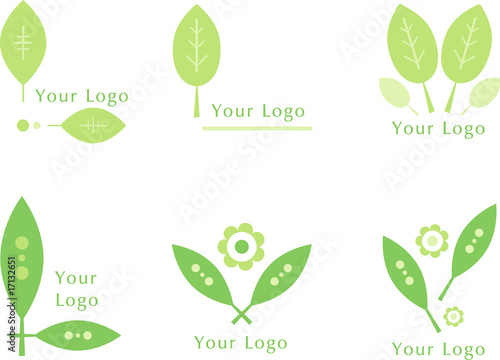Logo/Icon/Design: Blatt - Natur - Blume
