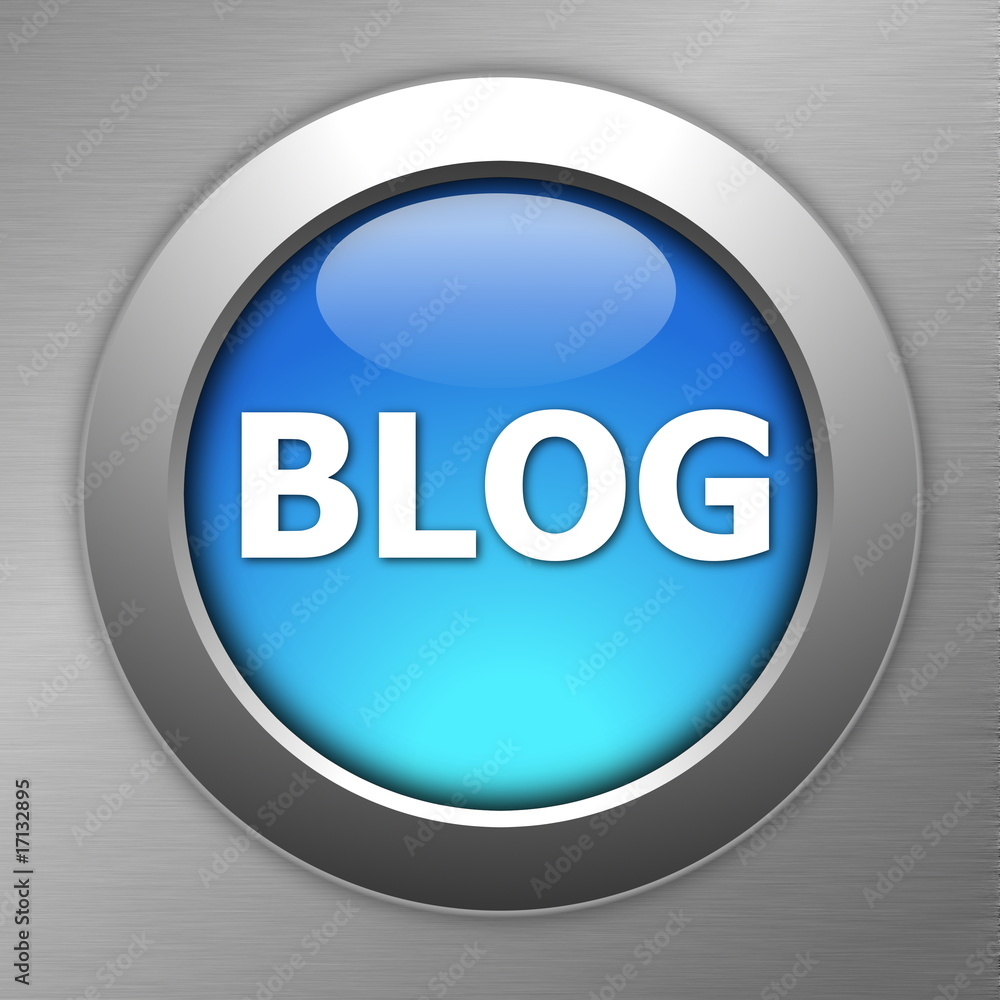 blue blog button blue blog button