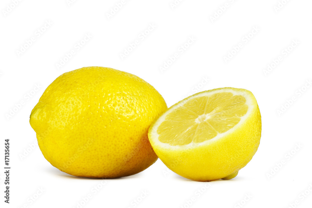 Nice lemons isolated on white Nice lemons isolated on white