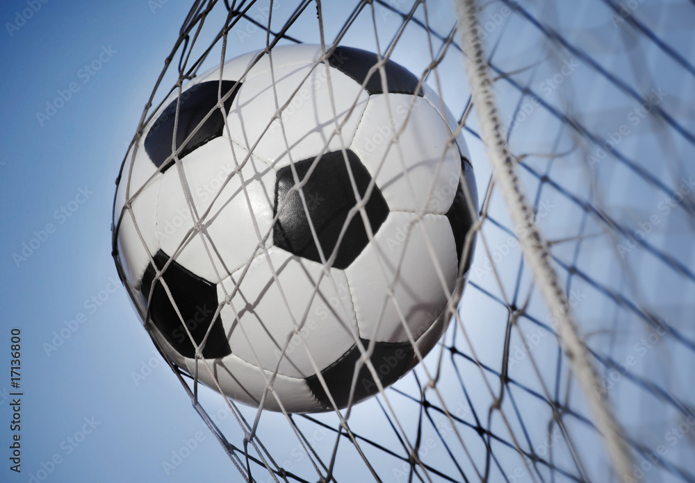 Naklejka premium Soccer ball