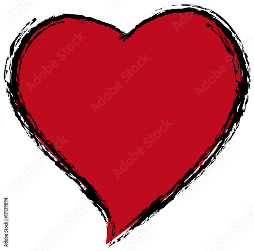 Corazón rojo