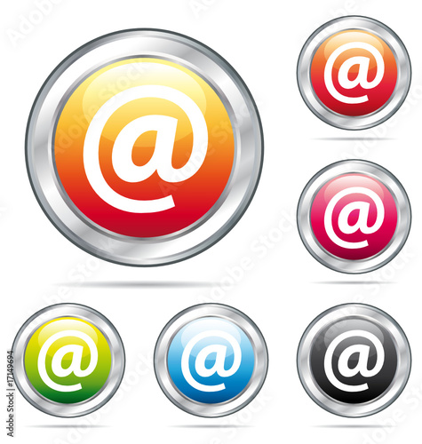 Contact mail buttons collection