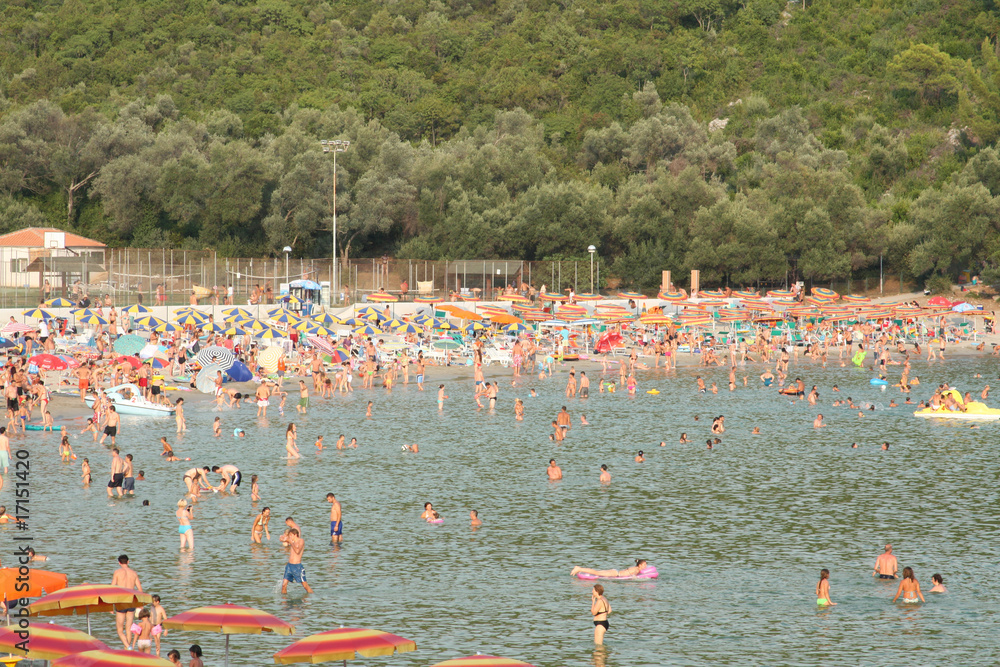 Naklejka premium Beach view