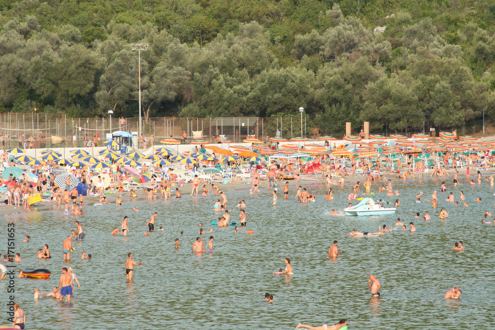 Naklejka premium Beach view