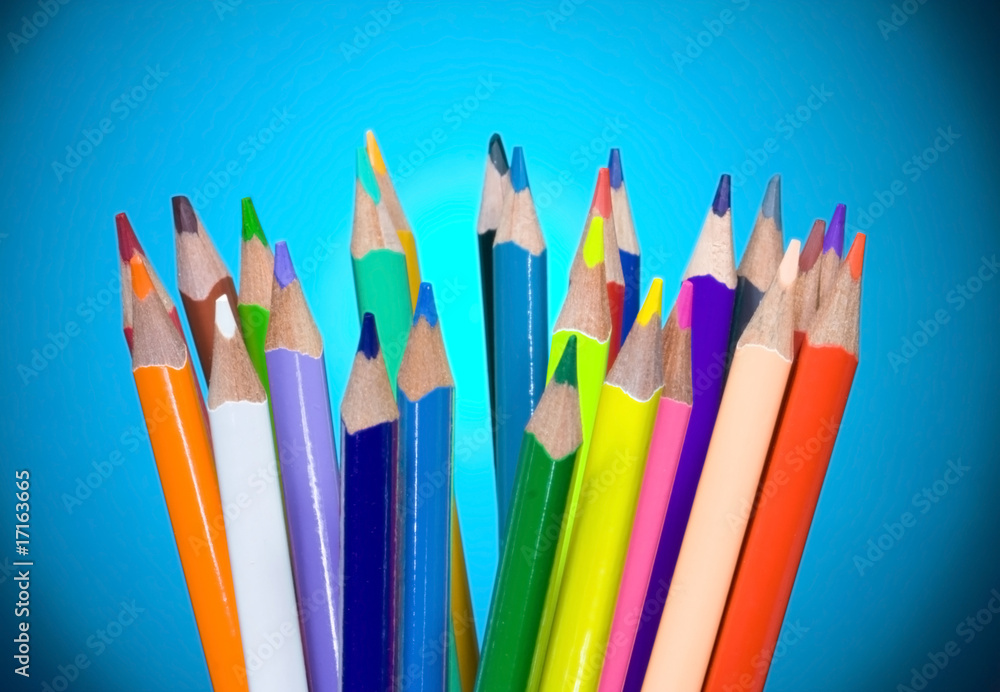 Fototapeta premium Colour pencils