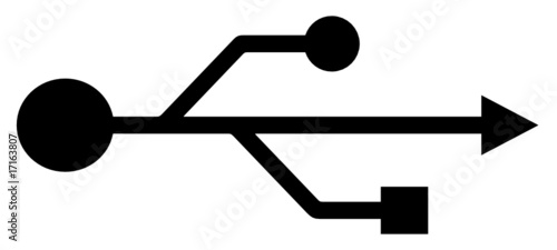 USB Symbol (vector)