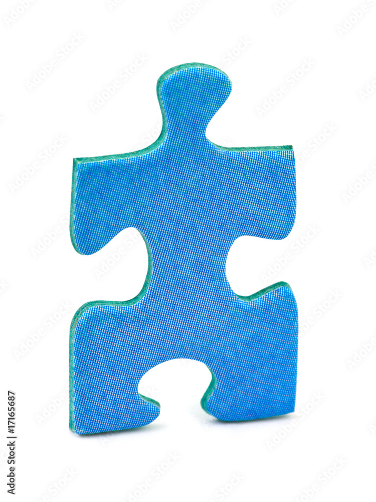 Fototapeta premium Slice of puzzle