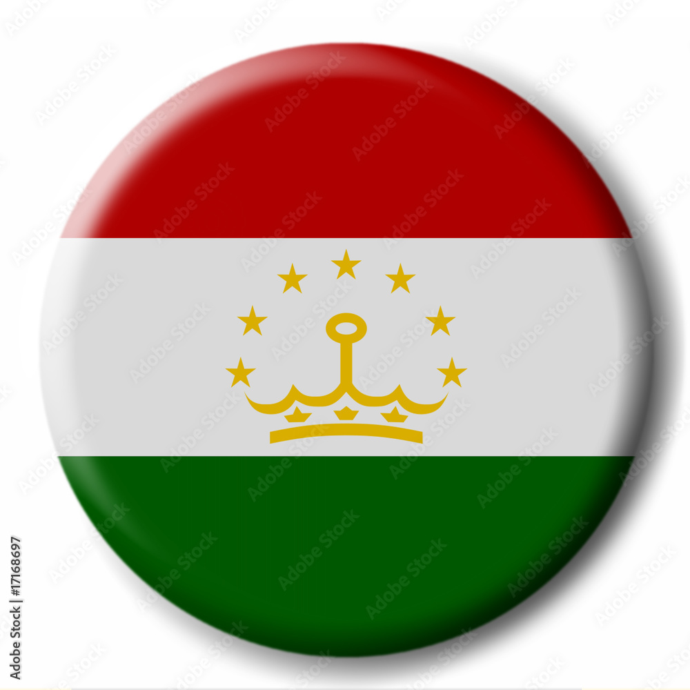 Obraz premium Button Tadschikistan