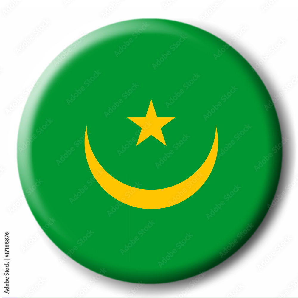Obraz Button Mauretanien fototapeta, plakat