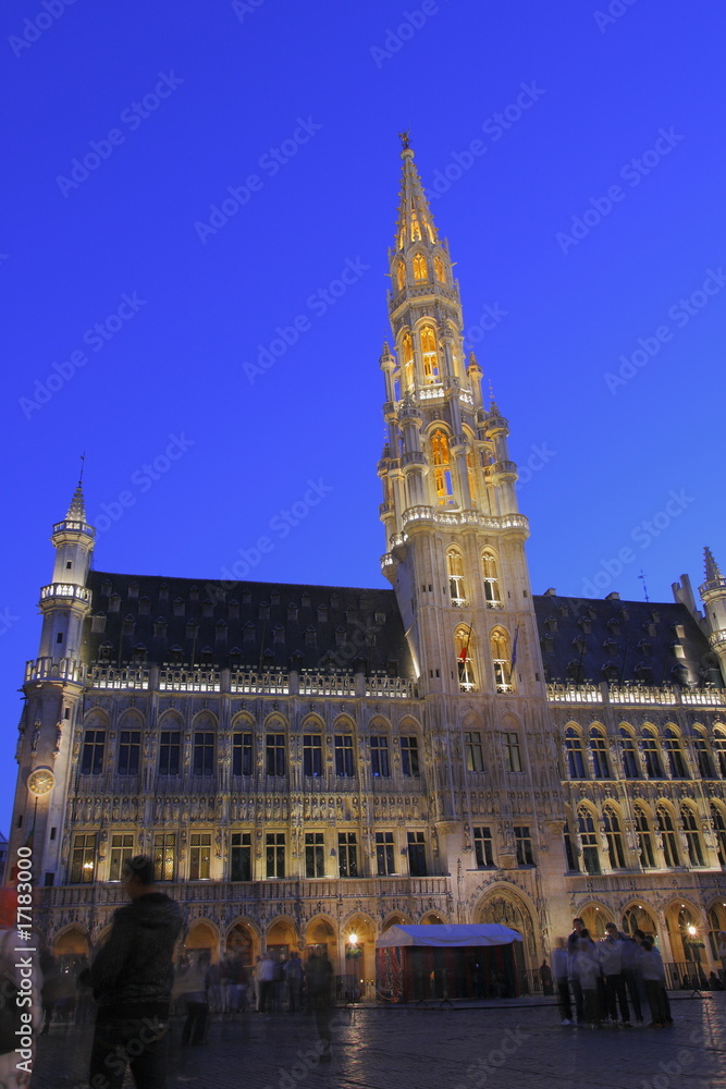 Obraz premium Grande Place in Bruessel