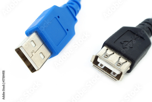 two usb cables