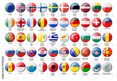 Europe-Buttons-Set-3D-round-mouseover-reflection