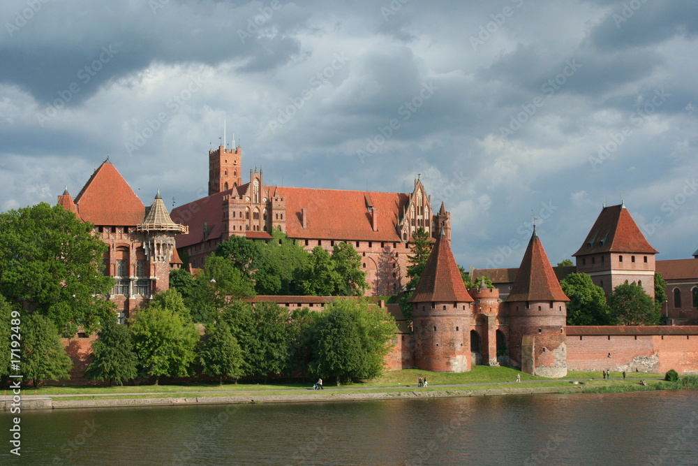 Castle Malbork in Poland