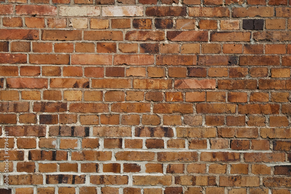 Ziegelsteinmauer Ziegelsteinmauer